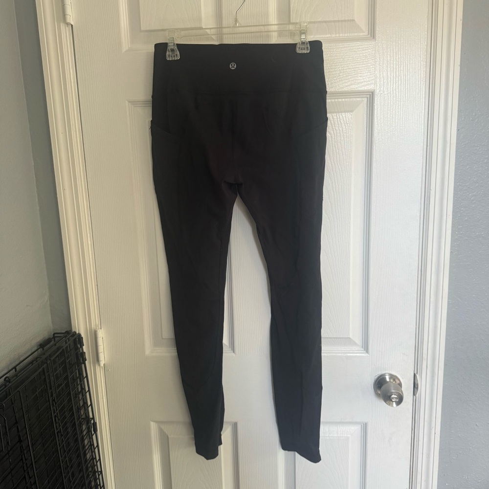 Lululemon Black All The Right Places Full Length Leggings - size 8 - Picture 4 of 6
